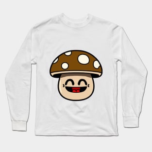 Happy mushroom Long Sleeve T-Shirt